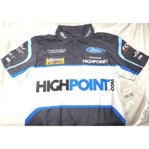 Nascar Chase Briscoe Stewart Haas Racing Team Highpoint Polo Crew Shirt - Small